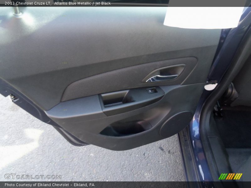 Atlantis Blue Metallic / Jet Black 2013 Chevrolet Cruze LT