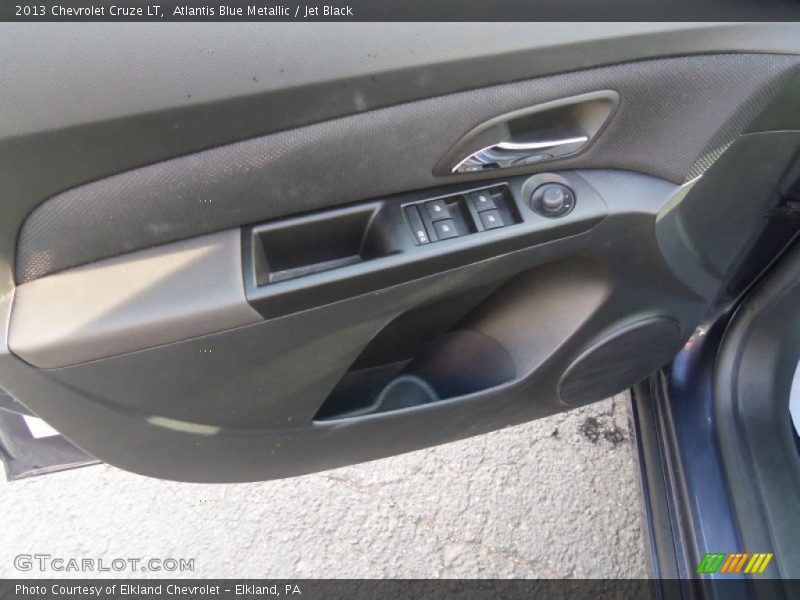 Atlantis Blue Metallic / Jet Black 2013 Chevrolet Cruze LT