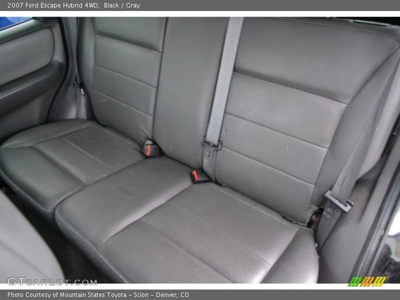 Black / Gray 2007 Ford Escape Hybrid 4WD