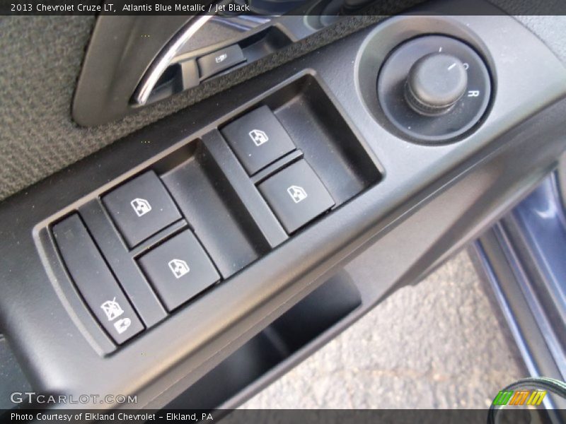 Atlantis Blue Metallic / Jet Black 2013 Chevrolet Cruze LT