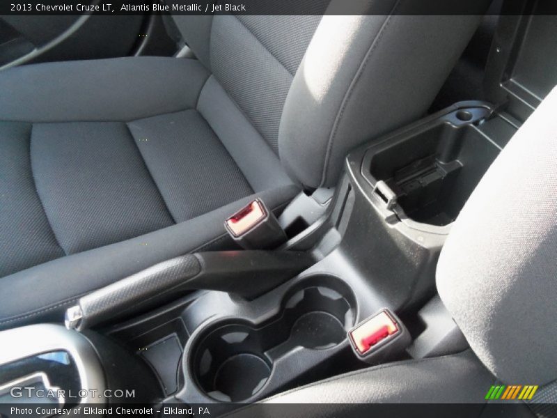 Atlantis Blue Metallic / Jet Black 2013 Chevrolet Cruze LT