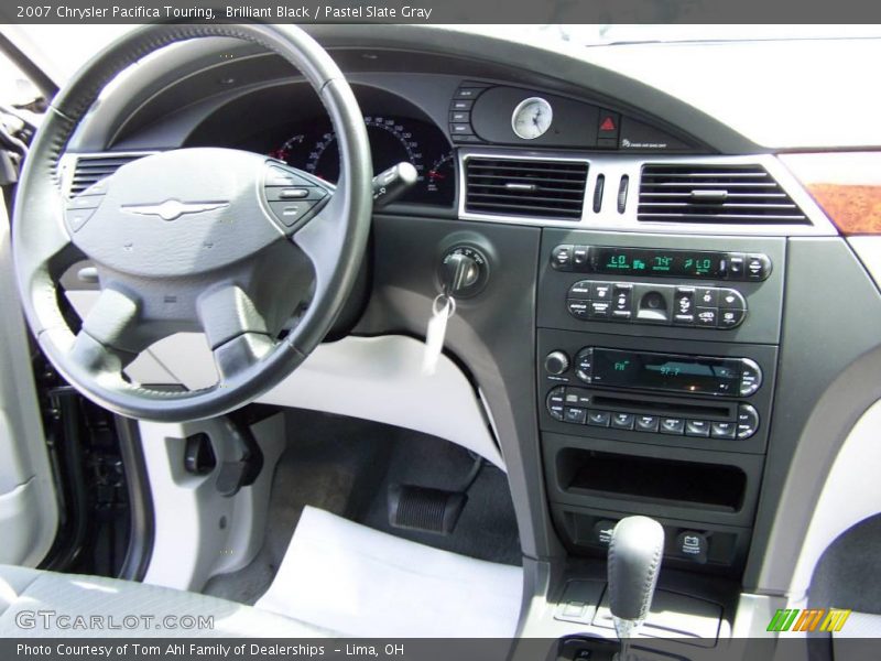 Brilliant Black / Pastel Slate Gray 2007 Chrysler Pacifica Touring