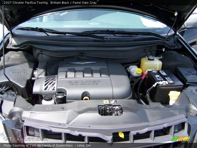 Brilliant Black / Pastel Slate Gray 2007 Chrysler Pacifica Touring