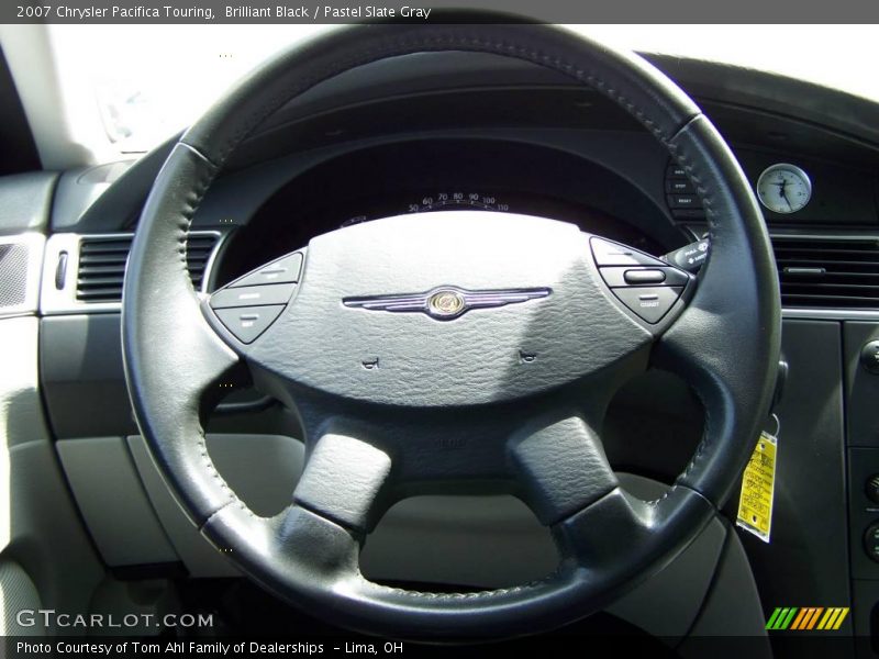Brilliant Black / Pastel Slate Gray 2007 Chrysler Pacifica Touring