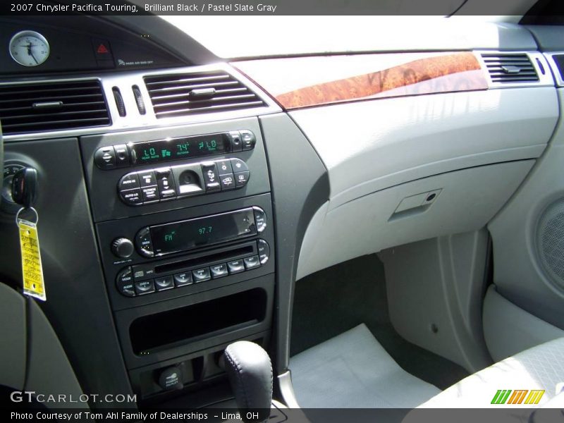 Brilliant Black / Pastel Slate Gray 2007 Chrysler Pacifica Touring