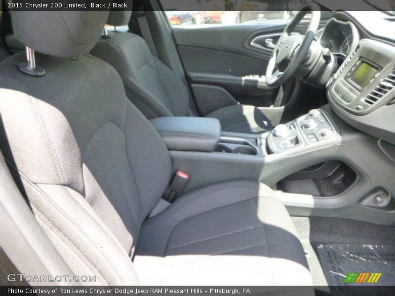 Black / Black 2015 Chrysler 200 Limited