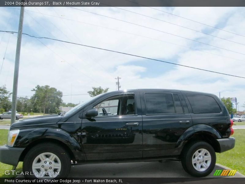 Black / Medium Slate Gray 2004 Dodge Durango ST