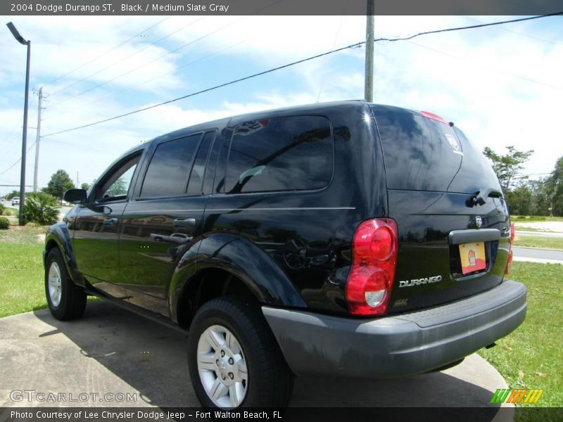 Black / Medium Slate Gray 2004 Dodge Durango ST