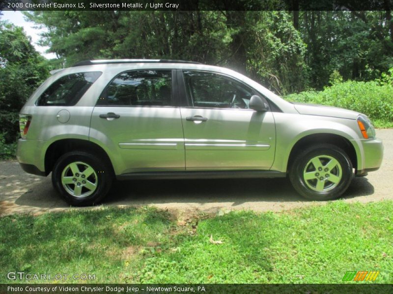 Silverstone Metallic / Light Gray 2008 Chevrolet Equinox LS