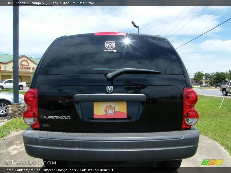 Black / Medium Slate Gray 2004 Dodge Durango ST