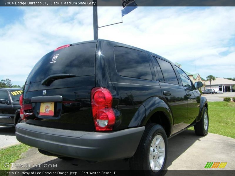 Black / Medium Slate Gray 2004 Dodge Durango ST