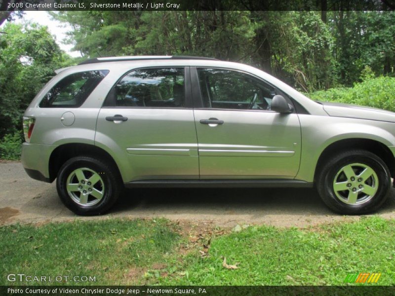 Silverstone Metallic / Light Gray 2008 Chevrolet Equinox LS
