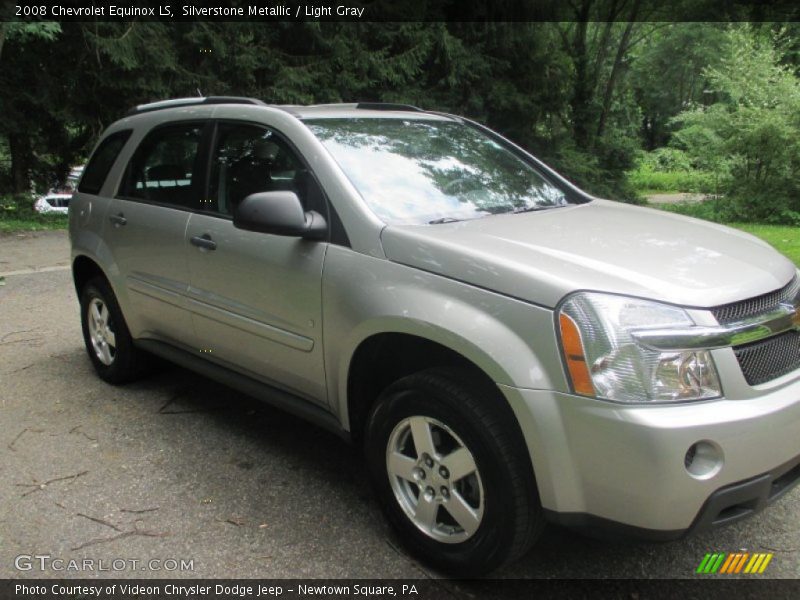 Silverstone Metallic / Light Gray 2008 Chevrolet Equinox LS