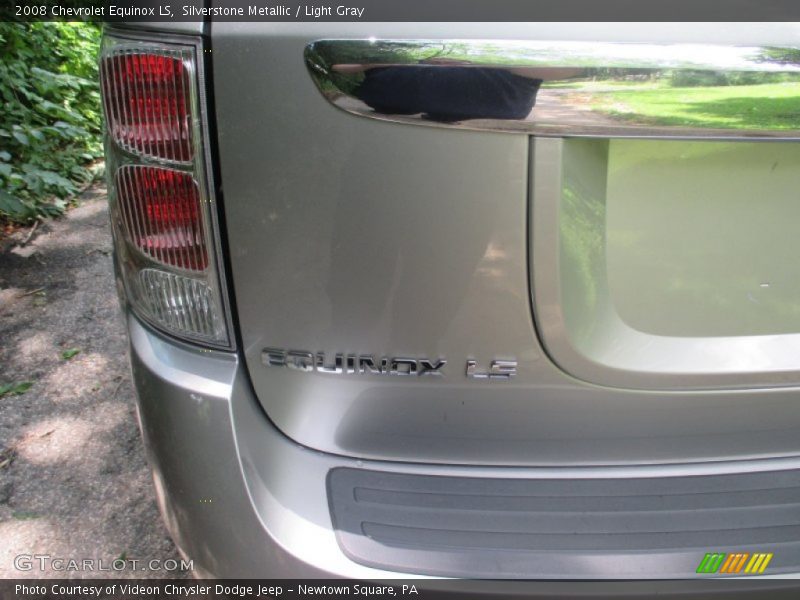 Silverstone Metallic / Light Gray 2008 Chevrolet Equinox LS
