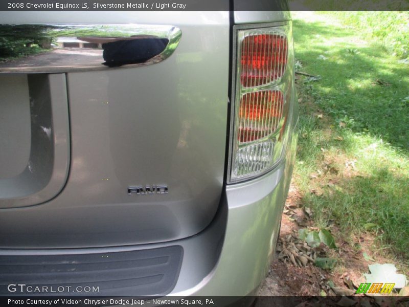 Silverstone Metallic / Light Gray 2008 Chevrolet Equinox LS