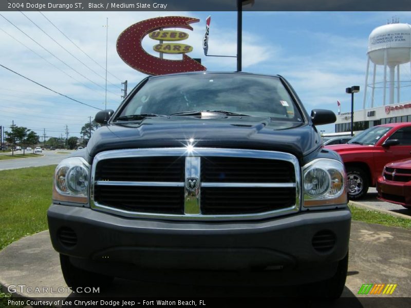 Black / Medium Slate Gray 2004 Dodge Durango ST