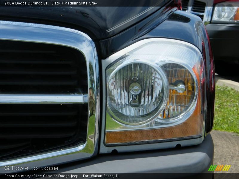 Black / Medium Slate Gray 2004 Dodge Durango ST