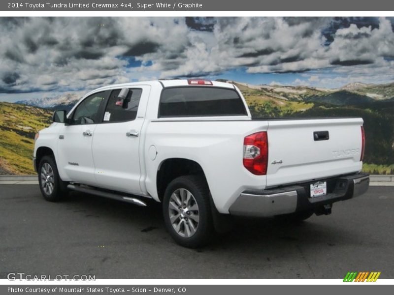 Super White / Graphite 2014 Toyota Tundra Limited Crewmax 4x4