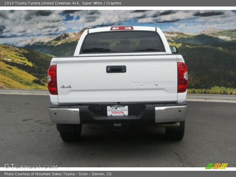Super White / Graphite 2014 Toyota Tundra Limited Crewmax 4x4
