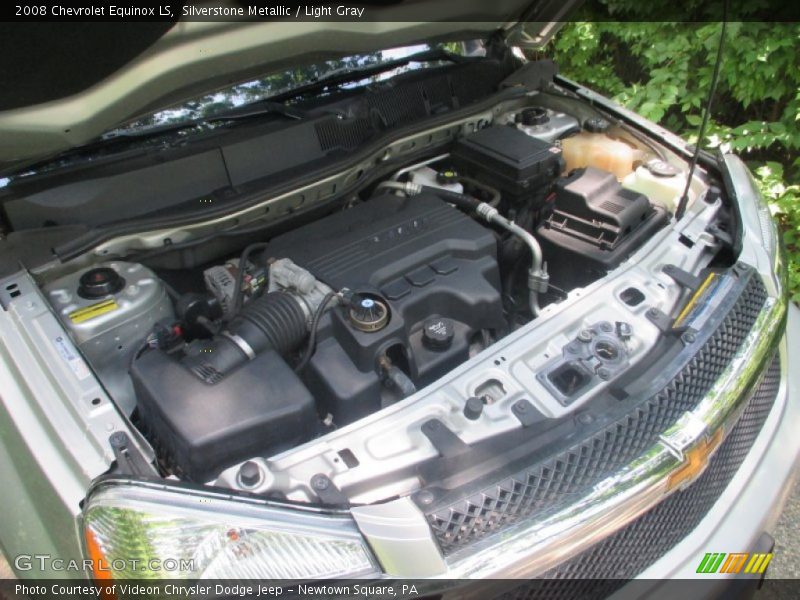 Silverstone Metallic / Light Gray 2008 Chevrolet Equinox LS
