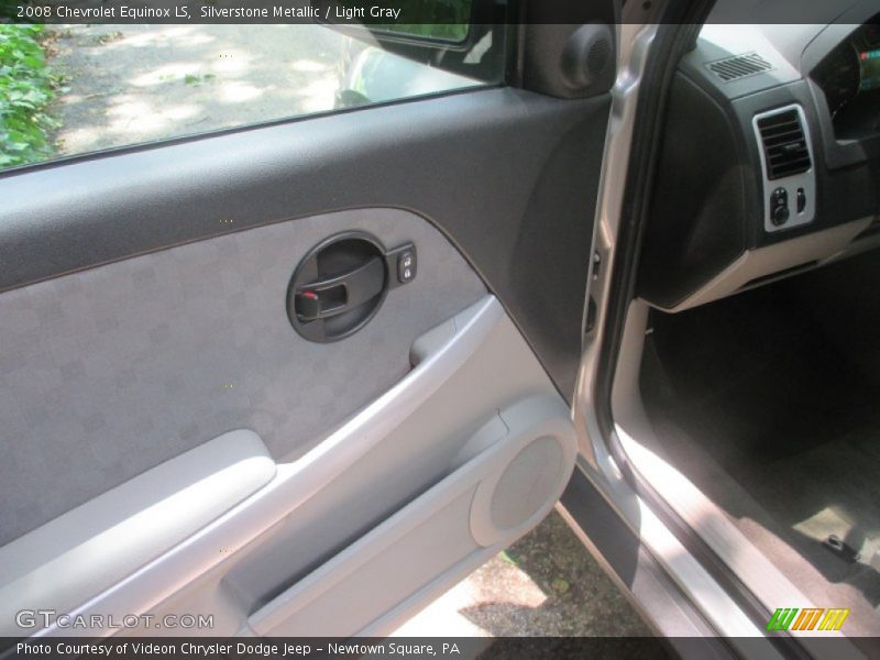 Silverstone Metallic / Light Gray 2008 Chevrolet Equinox LS