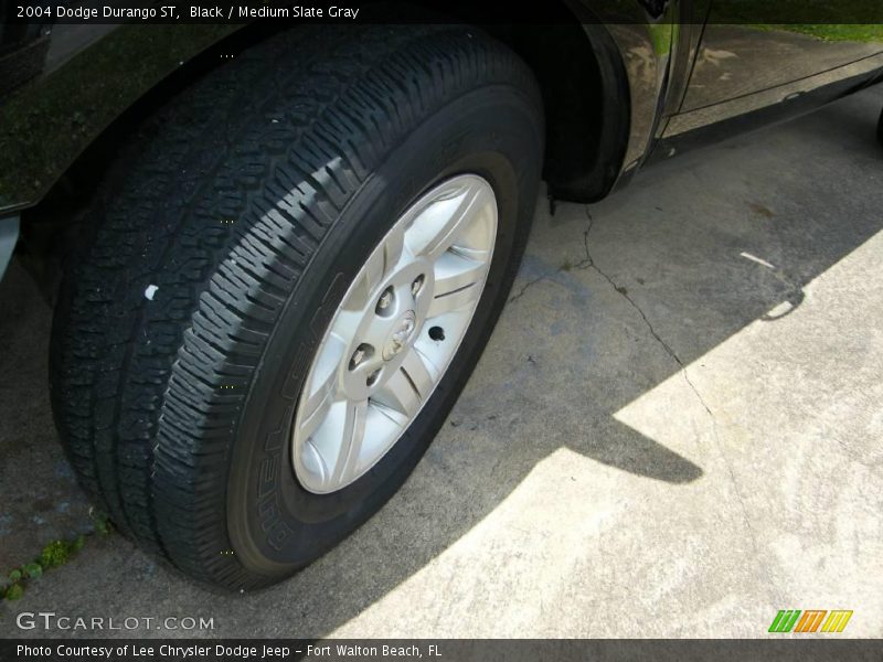 Black / Medium Slate Gray 2004 Dodge Durango ST