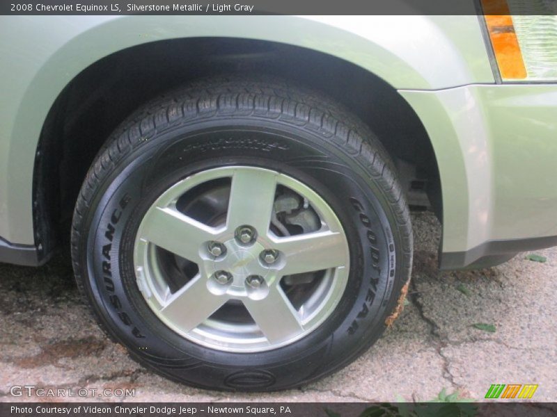 Silverstone Metallic / Light Gray 2008 Chevrolet Equinox LS