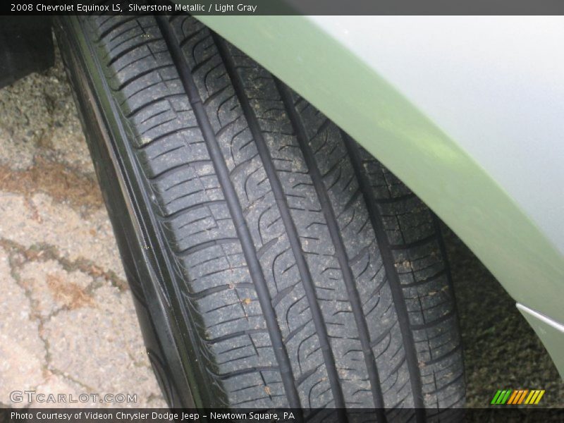 Silverstone Metallic / Light Gray 2008 Chevrolet Equinox LS