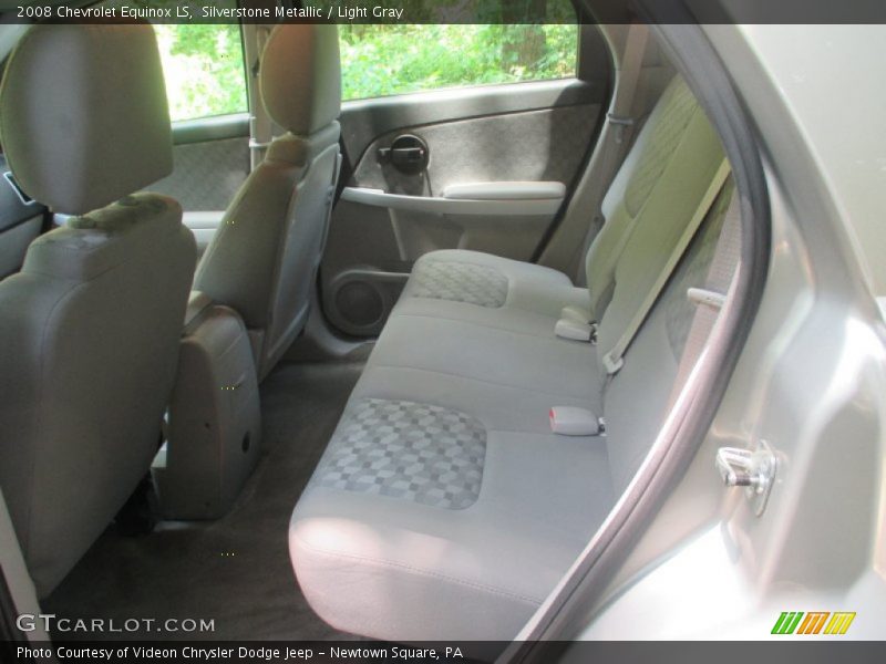 Silverstone Metallic / Light Gray 2008 Chevrolet Equinox LS