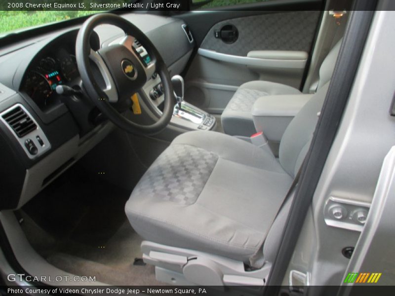 Silverstone Metallic / Light Gray 2008 Chevrolet Equinox LS