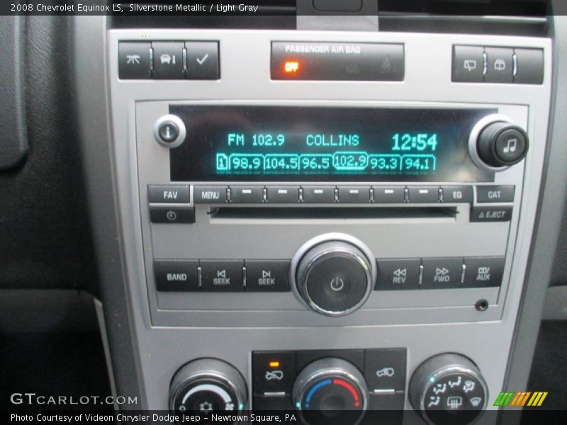 Silverstone Metallic / Light Gray 2008 Chevrolet Equinox LS