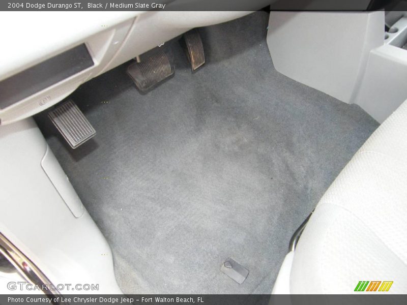 Black / Medium Slate Gray 2004 Dodge Durango ST