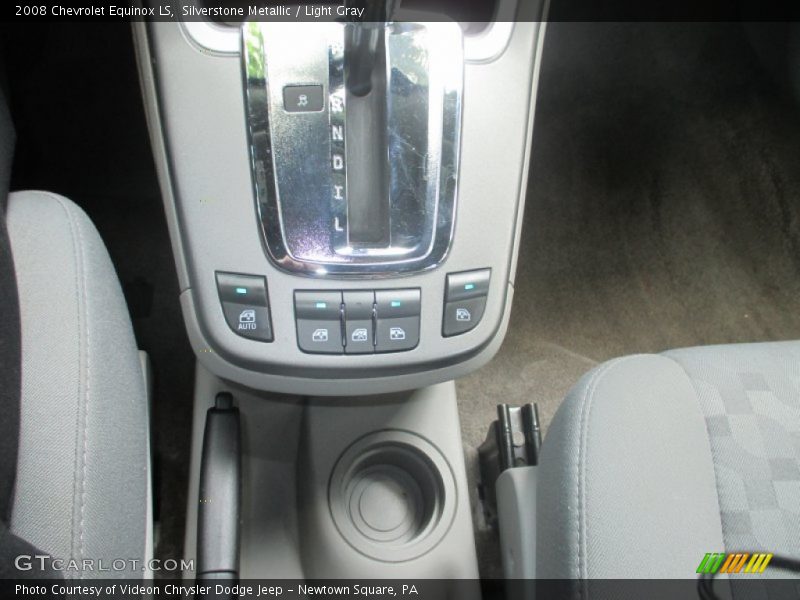 Silverstone Metallic / Light Gray 2008 Chevrolet Equinox LS