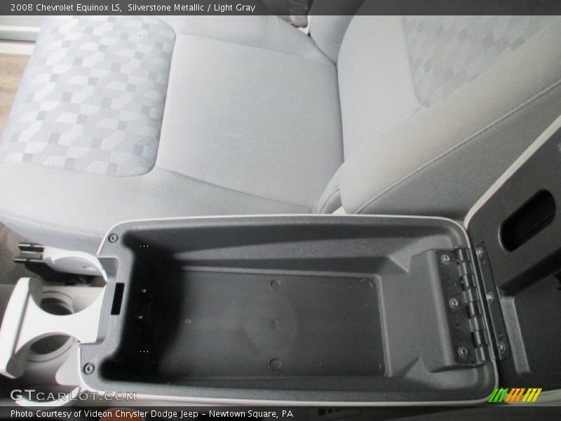 Silverstone Metallic / Light Gray 2008 Chevrolet Equinox LS