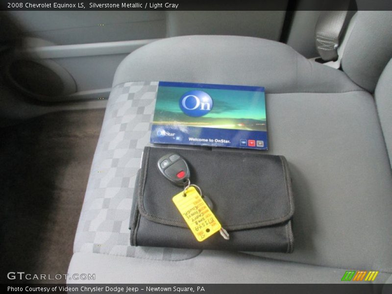 Silverstone Metallic / Light Gray 2008 Chevrolet Equinox LS