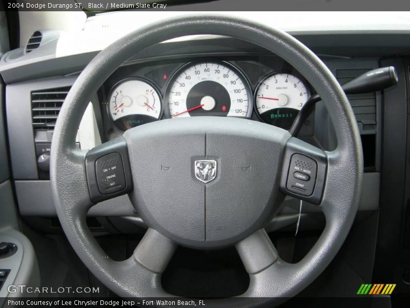 Black / Medium Slate Gray 2004 Dodge Durango ST