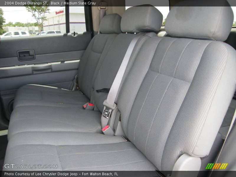 Black / Medium Slate Gray 2004 Dodge Durango ST