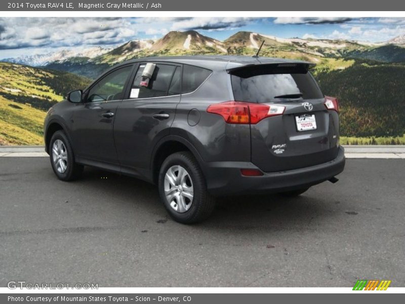 Magnetic Gray Metallic / Ash 2014 Toyota RAV4 LE