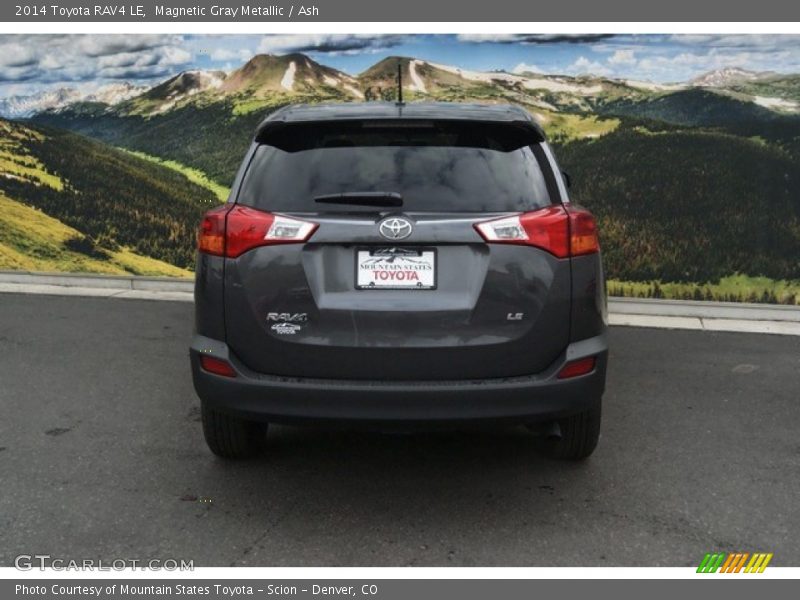 Magnetic Gray Metallic / Ash 2014 Toyota RAV4 LE