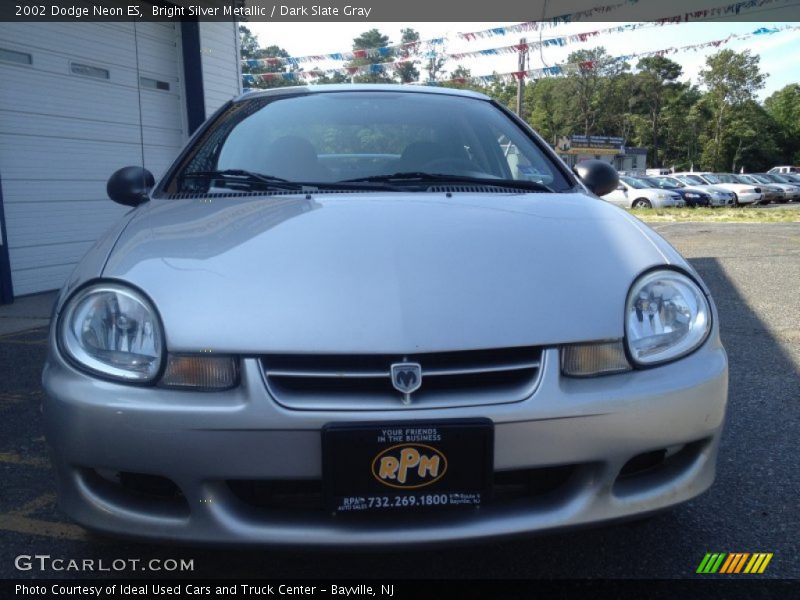 Bright Silver Metallic / Dark Slate Gray 2002 Dodge Neon ES