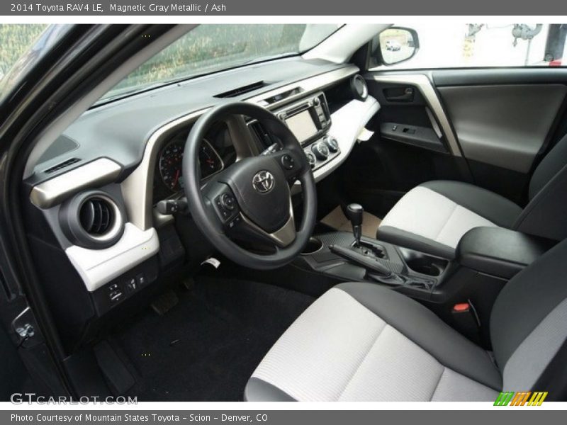 Magnetic Gray Metallic / Ash 2014 Toyota RAV4 LE