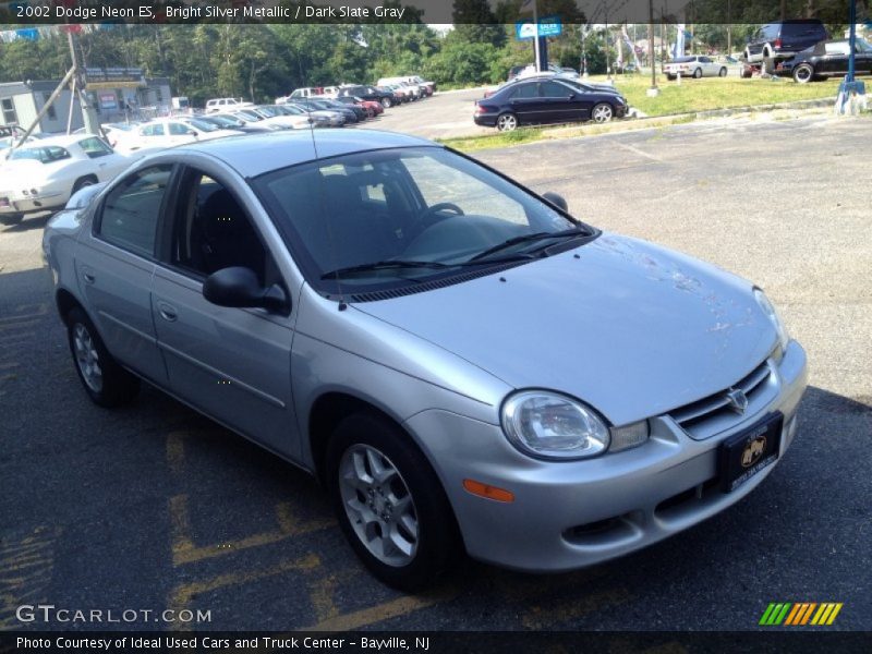 Bright Silver Metallic / Dark Slate Gray 2002 Dodge Neon ES