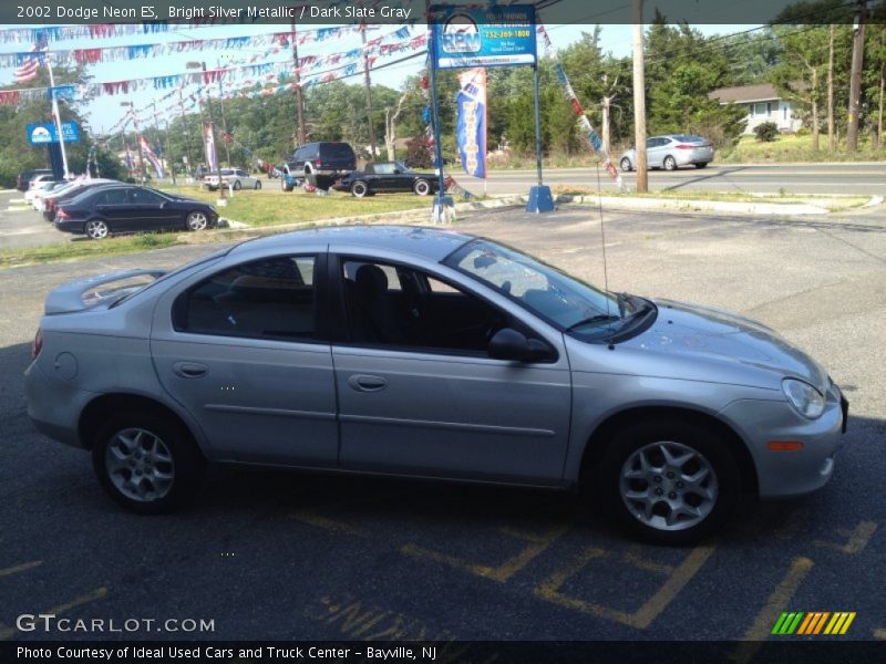 Bright Silver Metallic / Dark Slate Gray 2002 Dodge Neon ES