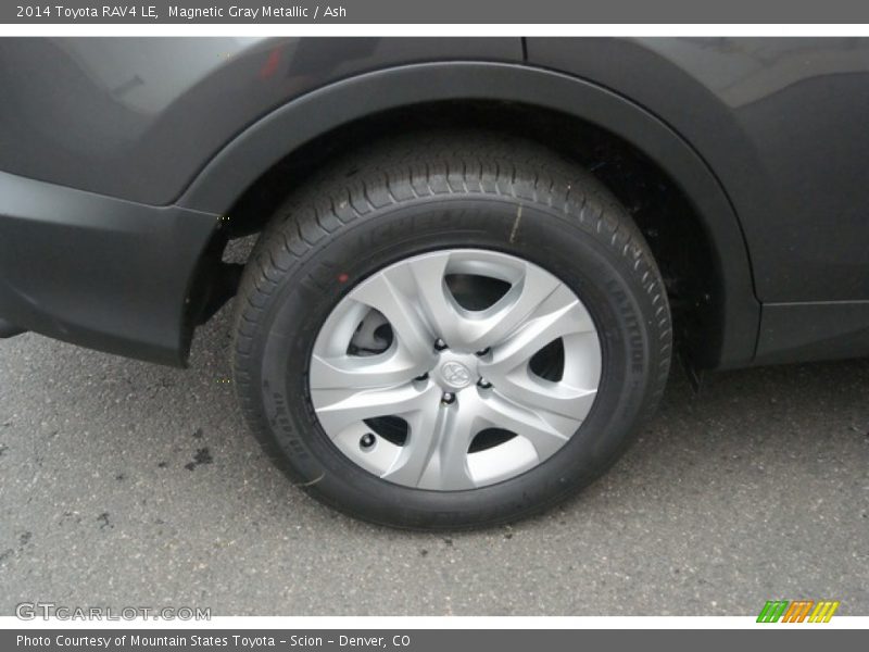 Magnetic Gray Metallic / Ash 2014 Toyota RAV4 LE