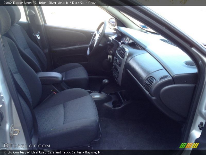 Bright Silver Metallic / Dark Slate Gray 2002 Dodge Neon ES