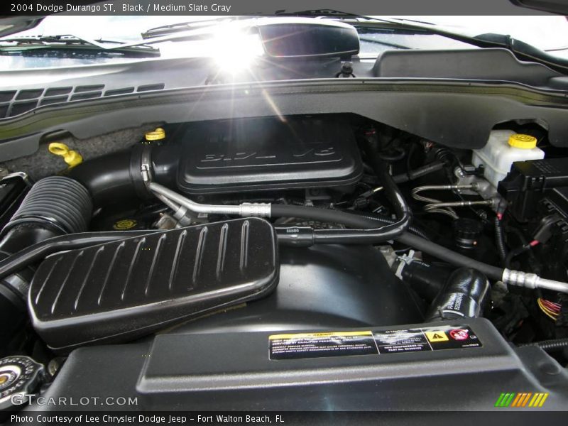 Black / Medium Slate Gray 2004 Dodge Durango ST