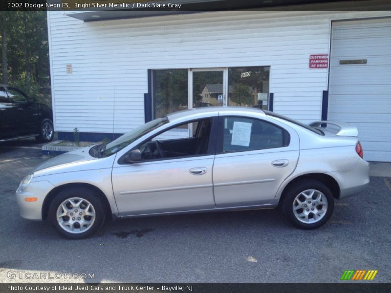 Bright Silver Metallic / Dark Slate Gray 2002 Dodge Neon ES