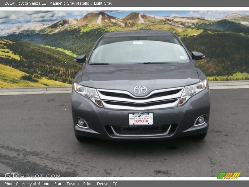 Magnetic Gray Metallic / Light Gray 2014 Toyota Venza LE