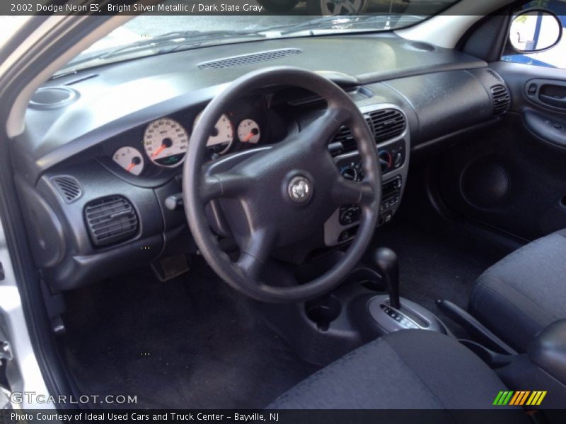 Bright Silver Metallic / Dark Slate Gray 2002 Dodge Neon ES