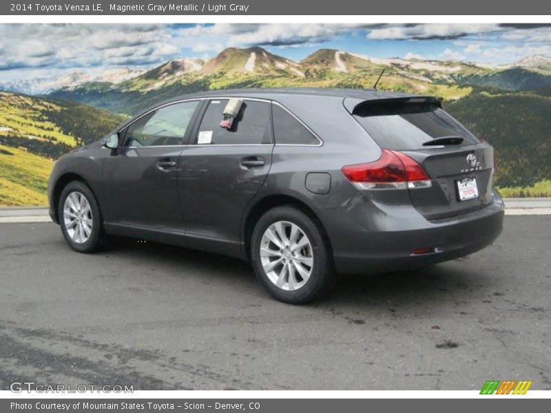 Magnetic Gray Metallic / Light Gray 2014 Toyota Venza LE